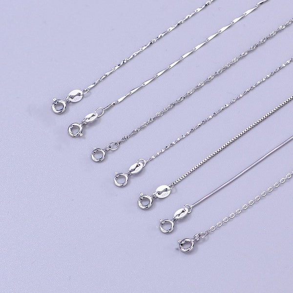 S925 Sterling Silver Necklace chains