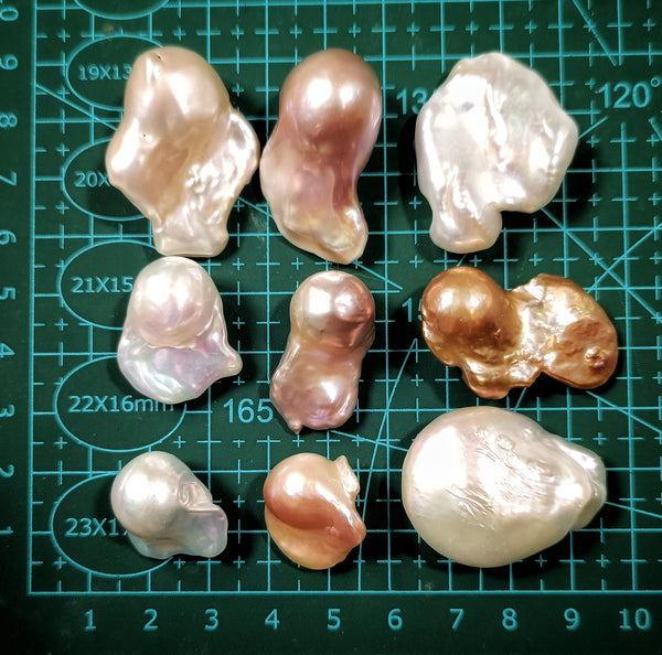 Unique Big Baroque Pearls (NOT CLAM)