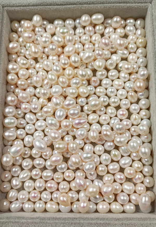 11-12mm "GIANT" 4A+ Class Rice shaped Fresh Water Pearls