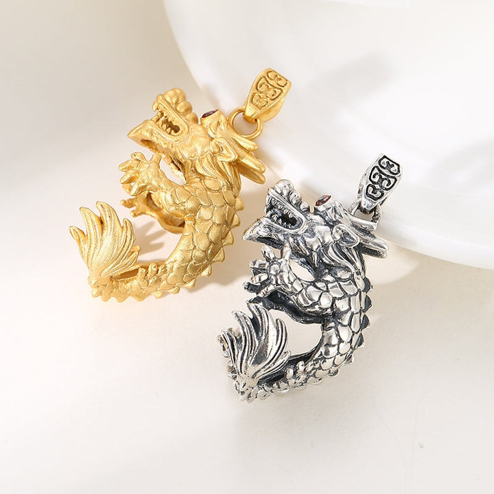 S925 sterling silver Dragon Cage Pendant (Without the Pearl) - pearlsclam